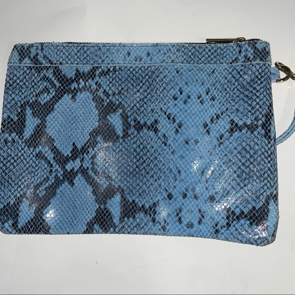 Laura Dimaggio Bags Python Pattern Clutch Wristle… - image 2